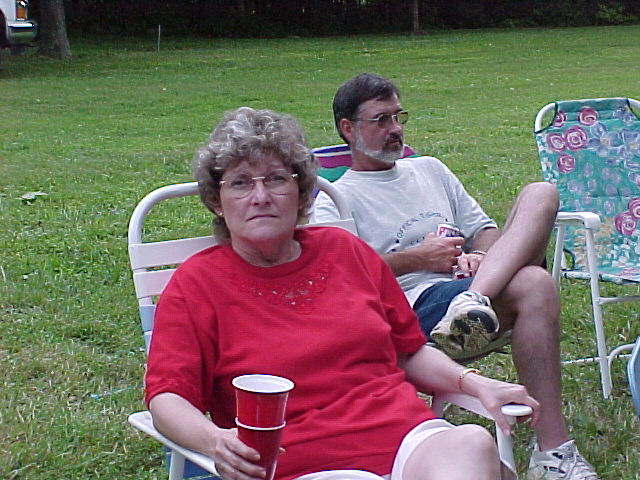 Bonnie and son-in-law Tim