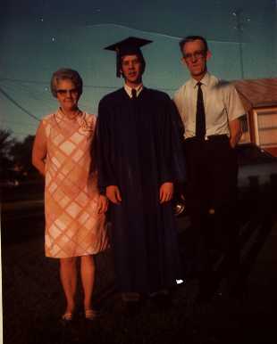 High School Garduation in Aurora, Illinois